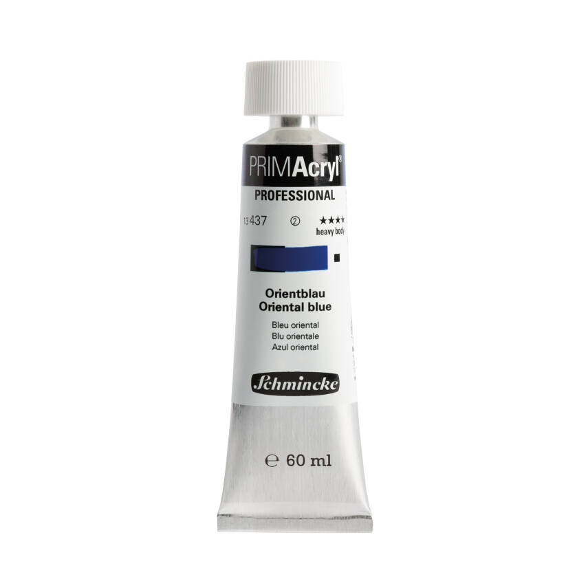 Schmincke Primacryl Artist Acrylic Paint 437 Oriental Blue 60 ml - 1