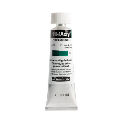 Schmincke Primacryl Artist Acrylic Paint 562 Chromium Oxide Green Brilliant 60 ml