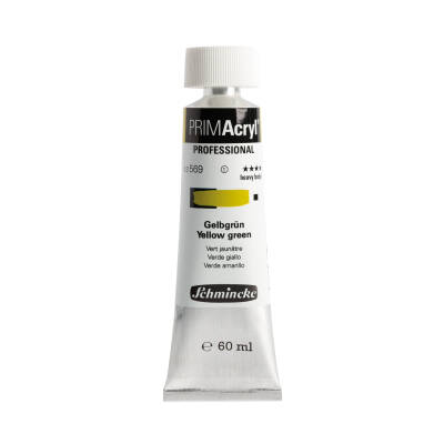 Schmincke Primacryl Artist Acrylic Paint 569 Yellowish Green 60 ml