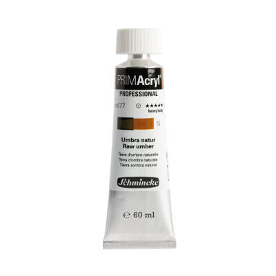 Schmincke Primacryl Artist Acrylic Paint 677 Raw Umber 60 ml