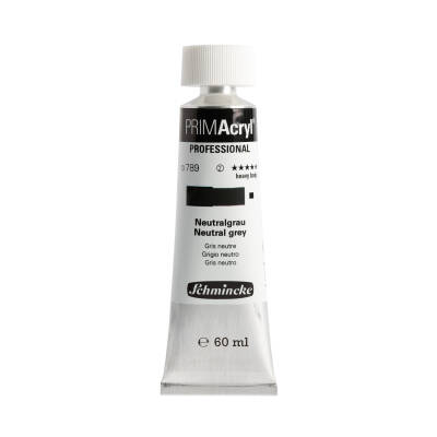 Schmincke Primacryl Artist Acrylic Paint 789 Neutral Gray 60 ml