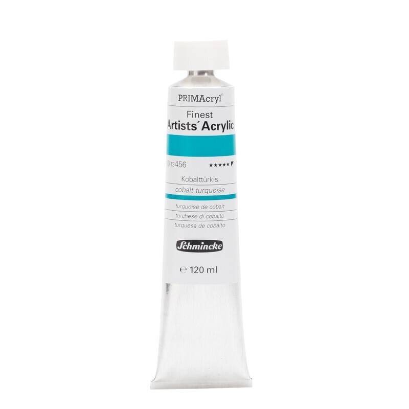 Schmincke Primacryl Artist Acrylic Paint Cobalt Turquoise 120 ml - 1
