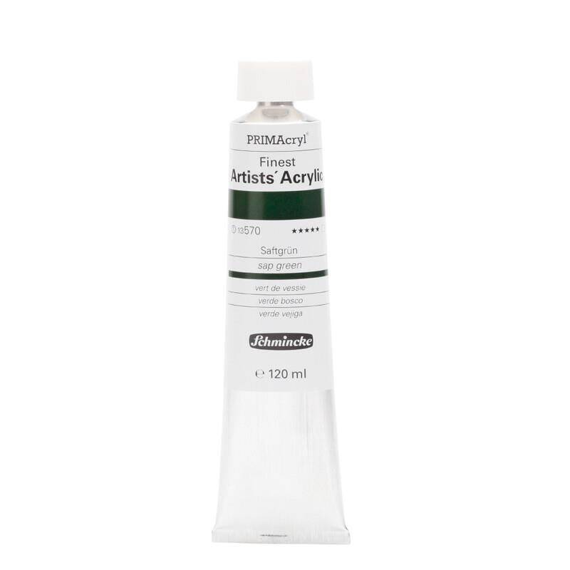 Schmincke Primacryl Artist Acrylic Paint Sap Green 120 ml - 1