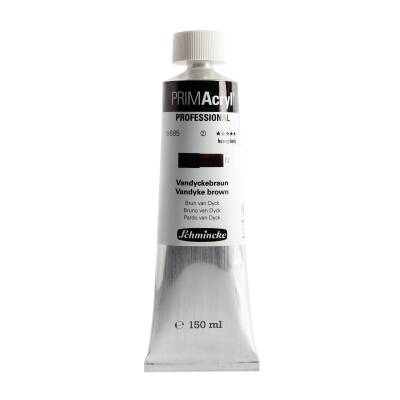 Schmincke Primacryl Artist Akrilik Boya 150 ml 685 Vandyke Brown Seri 2 