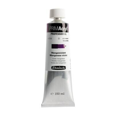 Schmincke Primacryl Artist Akrilik Boya 150 ml 334 Manganese Violet Seri 3 