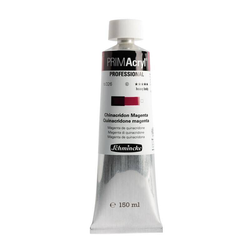 Schmincke Primacryl Artist Akrilik Boya 150 ml 326 Quinacridone Magenta Seri 4  - 1