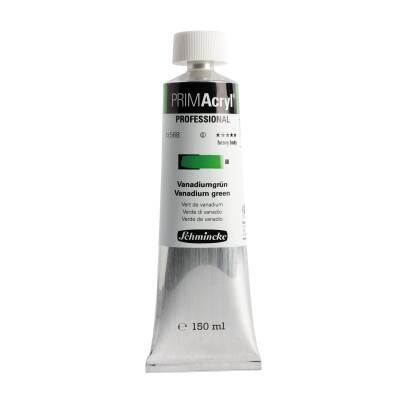 Schmincke Primacryl Artist Akrilik Boya 150 ml 568 Vanadium Green Seri 6 