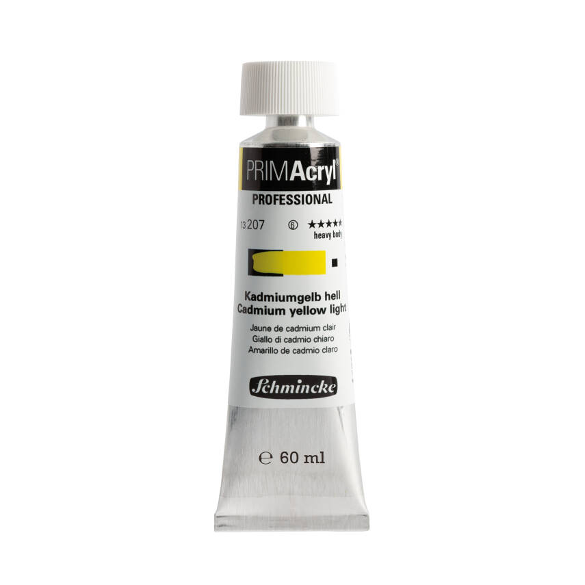 Schmincke Primacryl Artist Akrilik Boya 60 ml 207 Cadmium Yellow Light   - 1