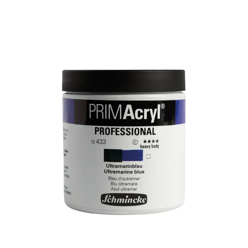 Schmincke Primacryl Artist Akrilik Boya 237 ml 433 Ultramarine blue Seri 1  - 1