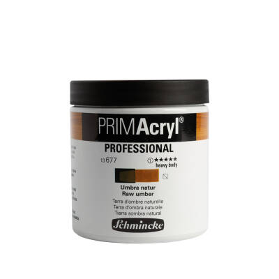 Schmincke Primacryl Artist Akrilik Boya 237 ml 677 Raw Umber Seri 1  - 2