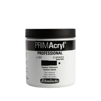 Schmincke Primacryl Artist Akrilik Boya 237 ml 797 Carbon Black Seri 1 