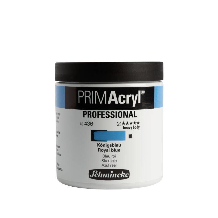 Schmincke Primacryl Artist Akrilik Boya 237 ml 436 Royal blue Seri 2  - 1
