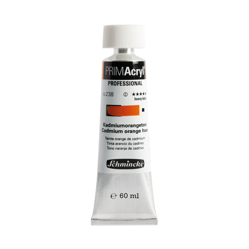 Schmincke Primacryl Artist Akrilik Boya 60 ml 238 Cadmium Orange Hue   - 2