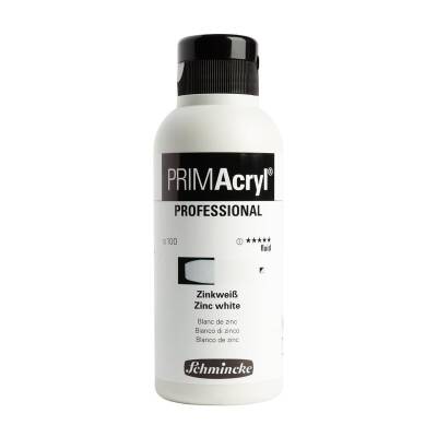 Schmincke Primacryl Artist Akrilik Boya 250 ml 100 Zinc White Fluid Seri 1 
