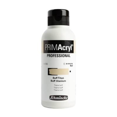 Schmincke Primacryl Artist Akrilik Boya 250 ml 106 Buff Titanium Fluid Seri 1 
