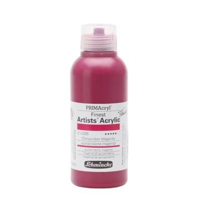 Schmincke Primacryl Artist Akrilik Boya 250 ml 326 Quinacridone Magenta  Seri 2 