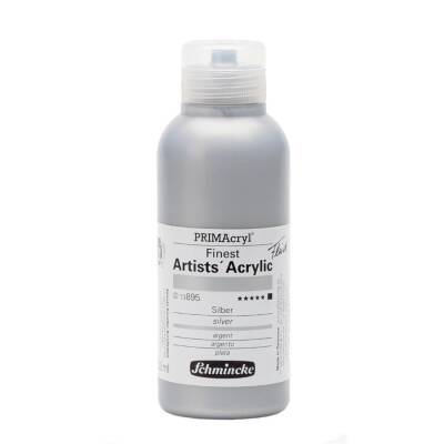 Schmincke Primacryl Artist Akrilik Boya 250 ml 895 Silver  Seri 2 