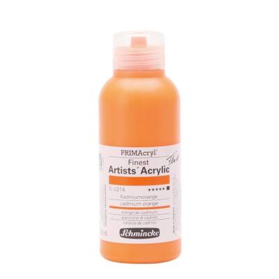 Schmincke Primacryl Artist Akrilik Boya 250 ml 214 Cadmium Orange  Seri 3 