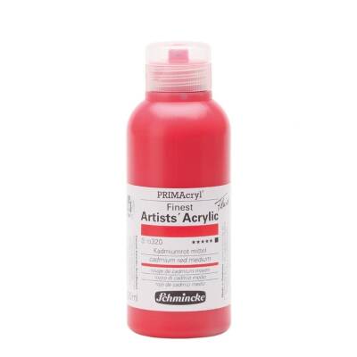 Schmincke Primacryl Artist Akrilik Boya 250 ml 320 Cadmium Red Medium Seri 3 