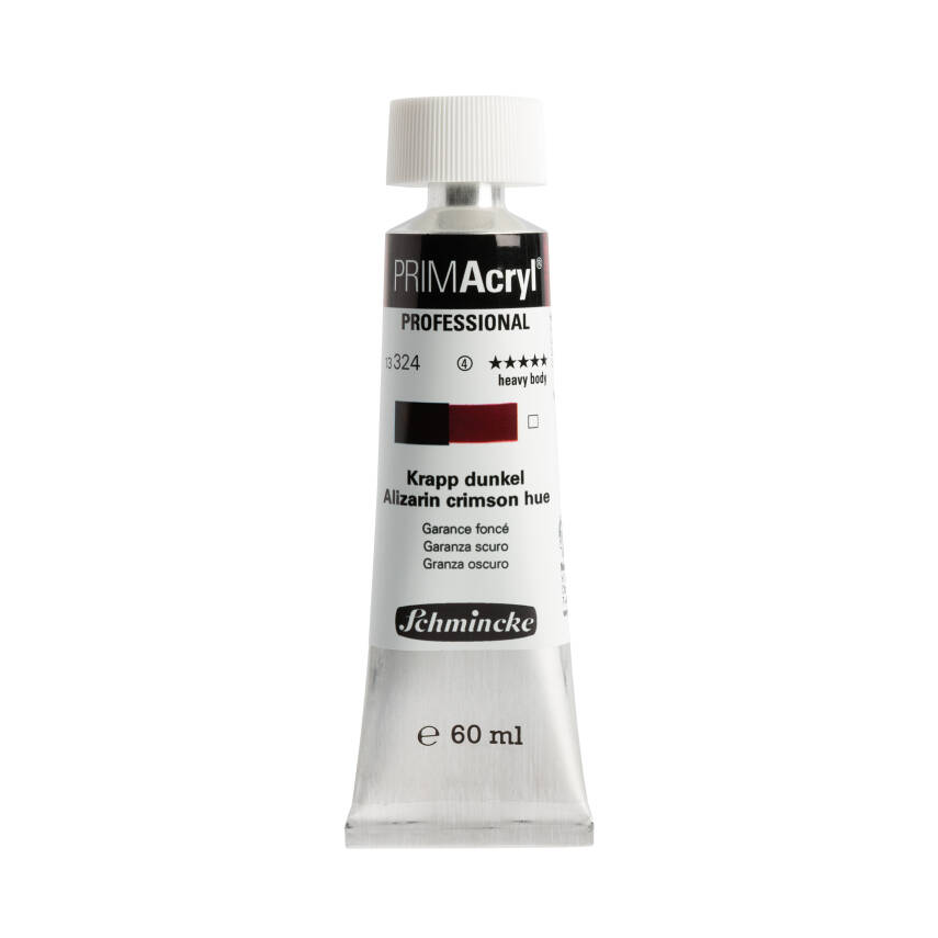 Schmincke Primacryl Artist Akrilik Boya 60 ml 324 Alizarin Crimson Hue   - 1