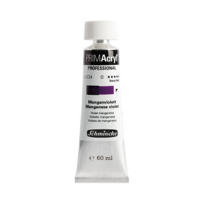 Schmincke Primacryl Artist Akrilik Boya 60 ml 334 Manganese Violet    