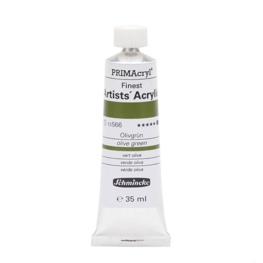 Schmincke Primacryl Artist Akrilik Boya 35 ml 566 Olive Green Seri 1 - 1