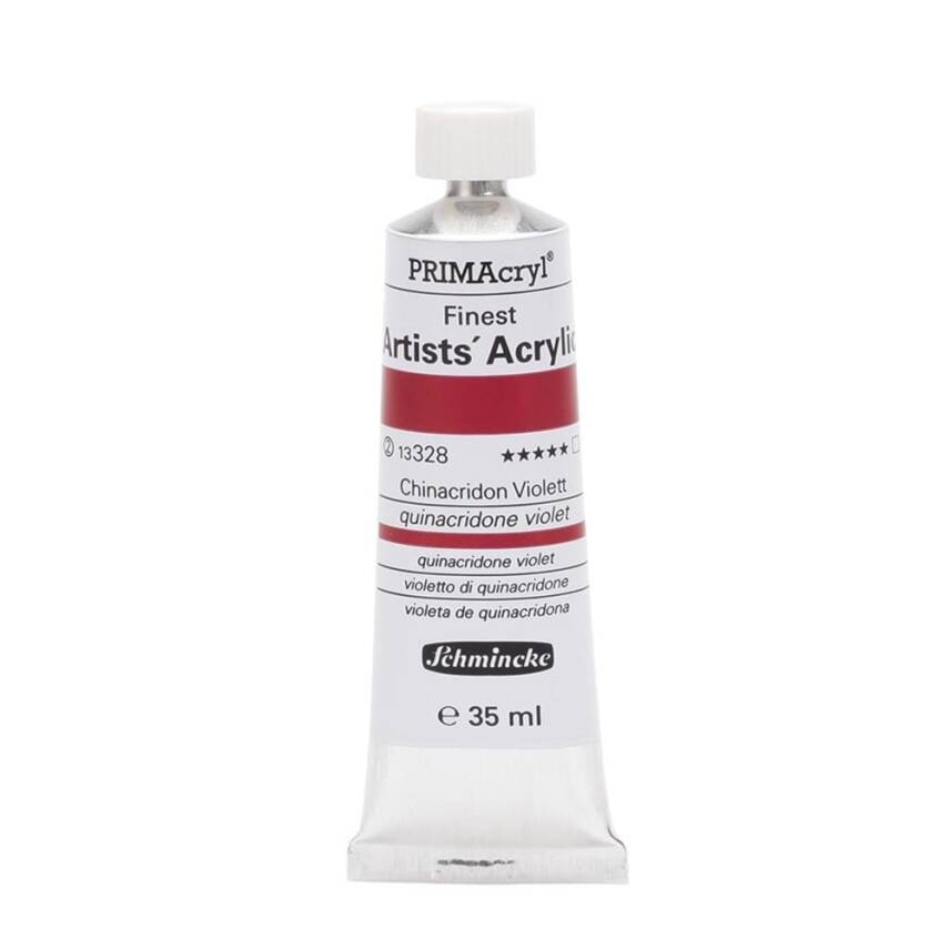Schmincke Primacryl Artist Akrilik Boya 35 ml 328 Quinacridone Violet Seri 2 - 1