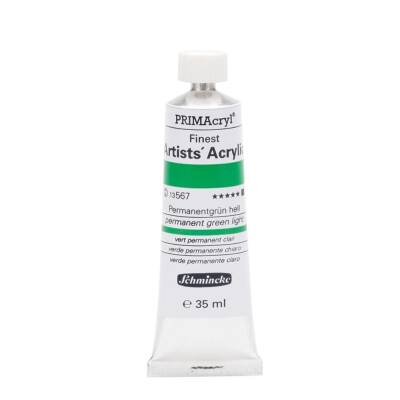 Schmincke Primacryl Artist Akrilik Boya 35 ml 567 Permanent Green Light Seri 2