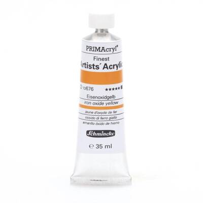 Schmincke Primacryl Artist Akrilik Boya 35 ml 676 Iron Oxide Yellow Seri 2
