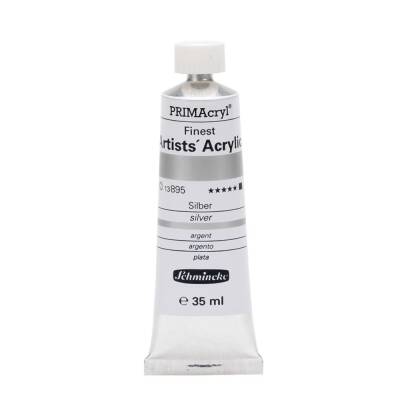 Schmincke Primacryl Artist Akrilik Boya 35 ml 895 Silver Seri 2
