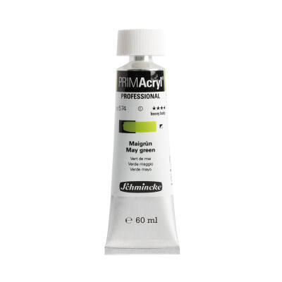 Schmincke Primacryl Artist Akrilik Boya 60 ml 574 May Green    