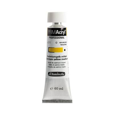 Schmincke Primacryl Artist Akrilik Boya 60 ml 211 Cadmium Yellow Medium 