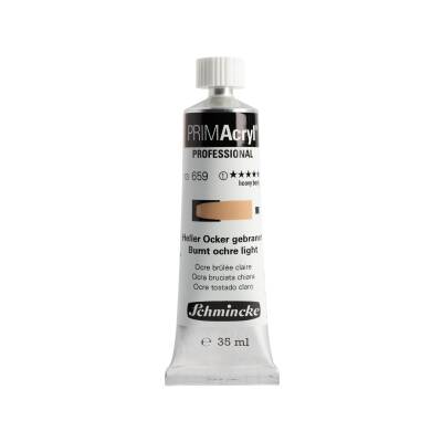 Schmincke Primacryl Artist Akrilik Boya 35 ml 659 Burnt Ochre Light 