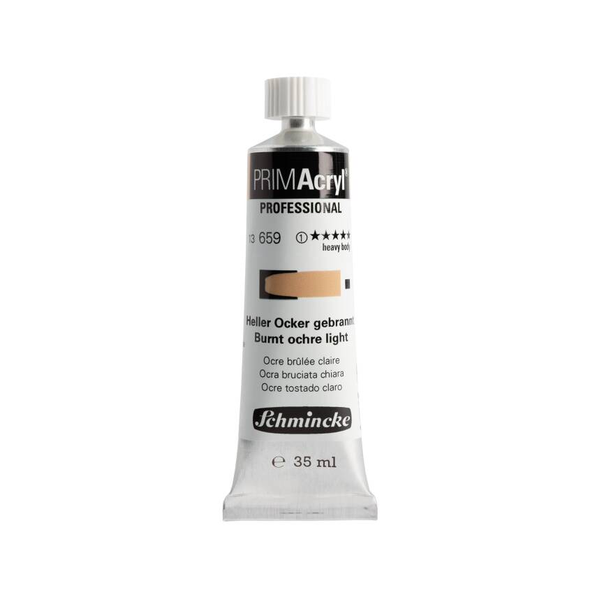 Schmincke Primacryl Artist Akrilik Boya 35 ml 659 Burnt Ochre Light  - 1