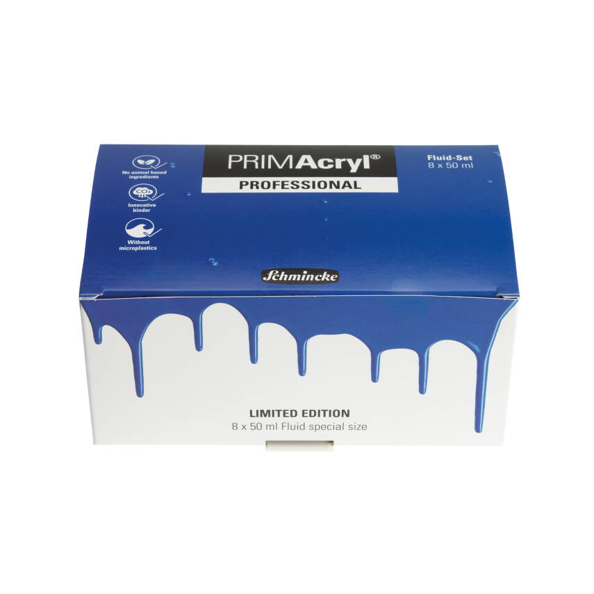 Schmincke Primacryl Artist Akrilik Boya Fluid Set 8x50 ml - 2