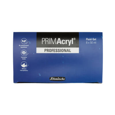 Schmincke Primacryl Artist Akrilik Boya Fluid Set 8x50 ml - 5