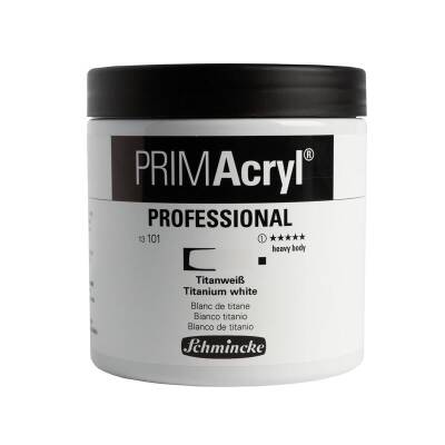 Schmincke Primacryl Artist Akrilik Boya Titanium White 474 ml