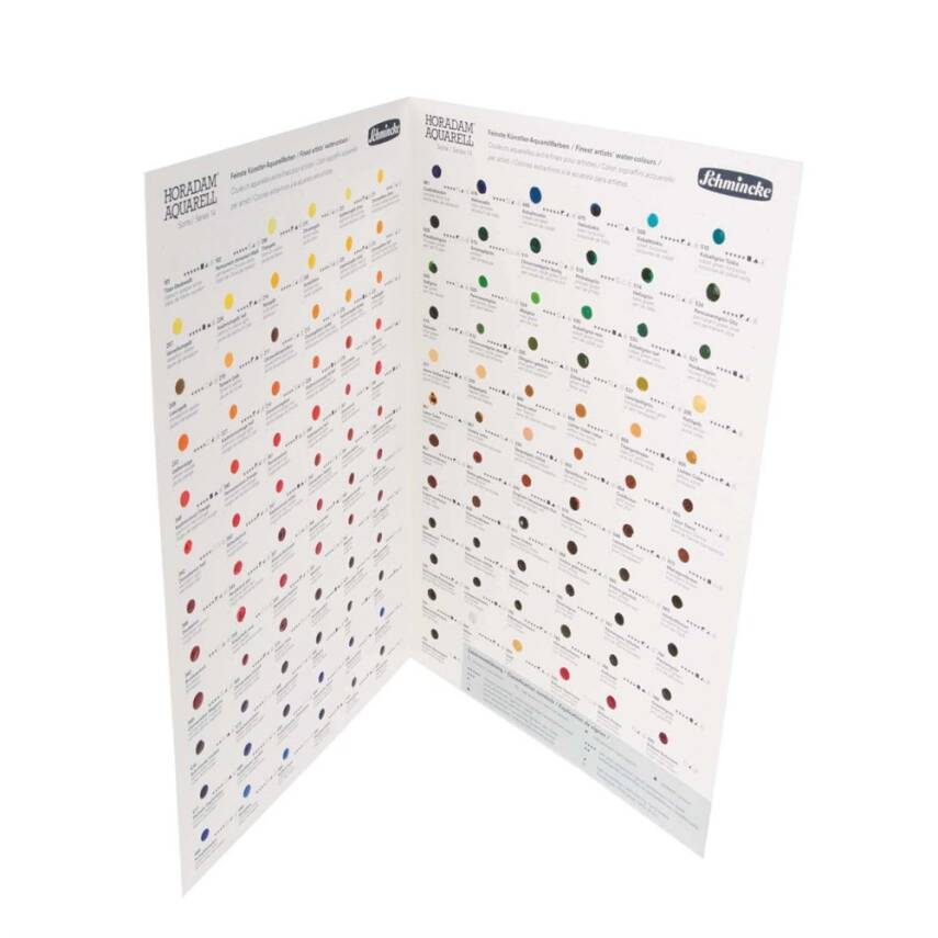 Schmincke Samples Dot Card 140 Colours - 1