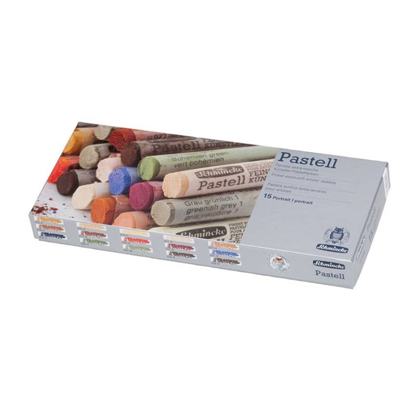 Schmincke Soft Pastel Set 15 Colors Portrait - 1