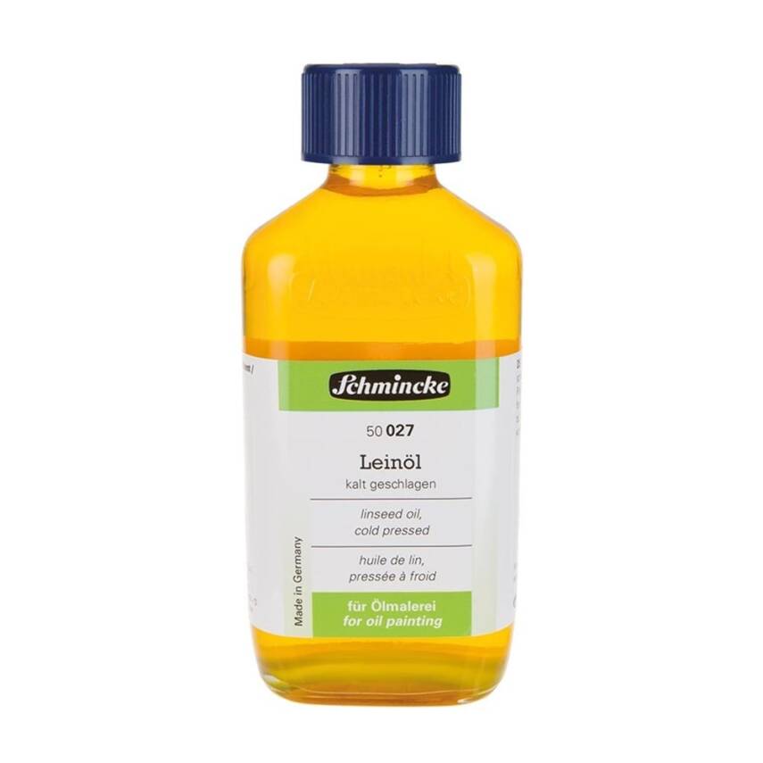 Schmincke Soğuk Pres Keten Yağı 200 ml 50027 - 1