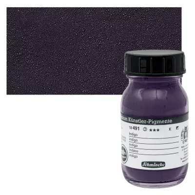 Schmincke Toz Pigment İndigo 100 ml
