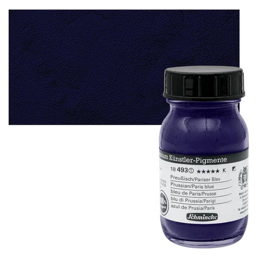 Schmincke Toz Pigment Prussian/Paris Blue 100 ml - 2