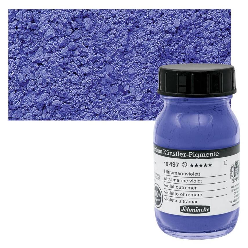 Schmincke Toz Pigment Ultramarine Violet 100 ml - 1