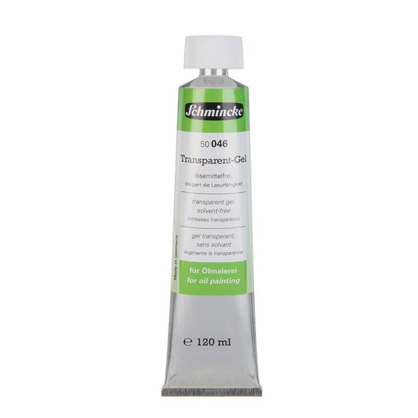 Schmincke Transparent Gel Solventsiz Transparan Jeli 120 ml 50046 - 1