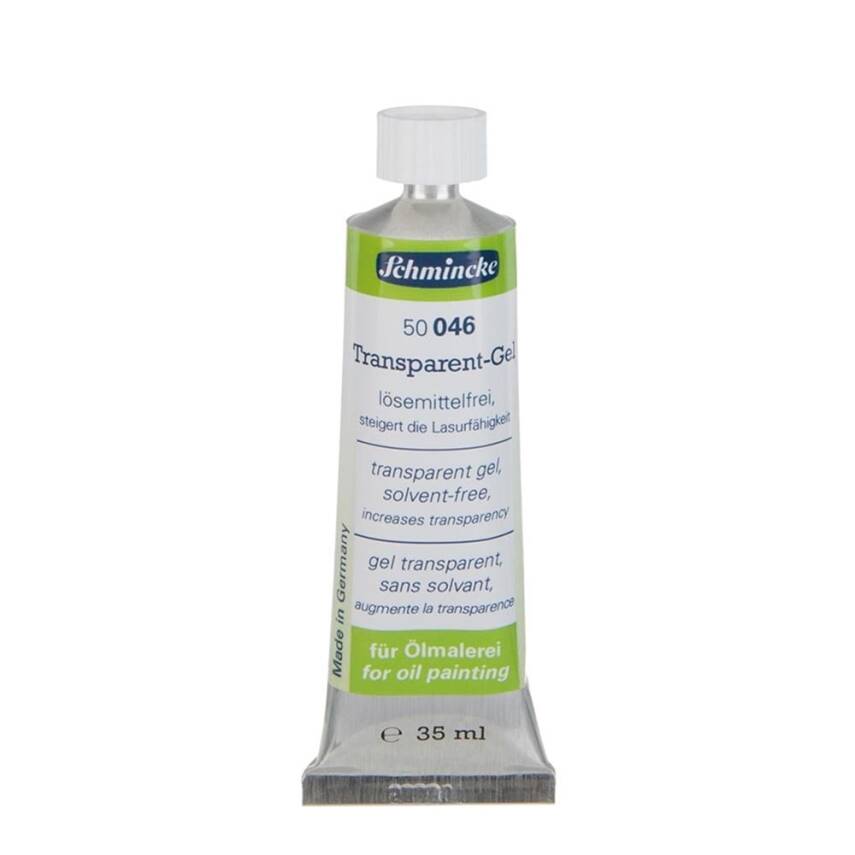 Schmincke Transparent Gel Solventsiz Transparan Jeli 35 ml - 1