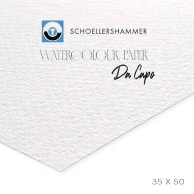 Schoellershammer Da Capo Cold Press Watercolor Paper 300 gr 35x50 cm