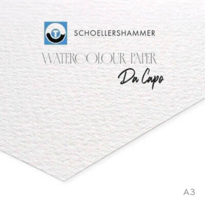 Schoellershammer Da Capo Cold Press Watercolor Paper 300 gr A3