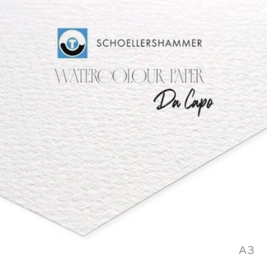 Schoellershammer Da Capo Cold Press Watercolor Paper 300 gr A3 - 1