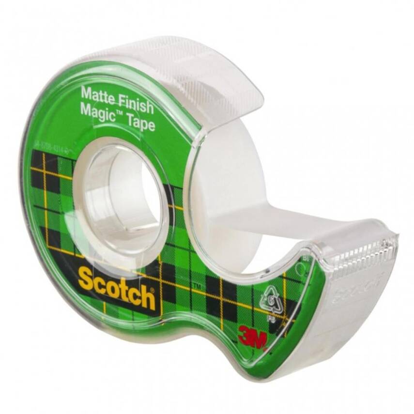 Scotch Tape Magic 19 mm x 7.5 mm with 5M Cutter - 1