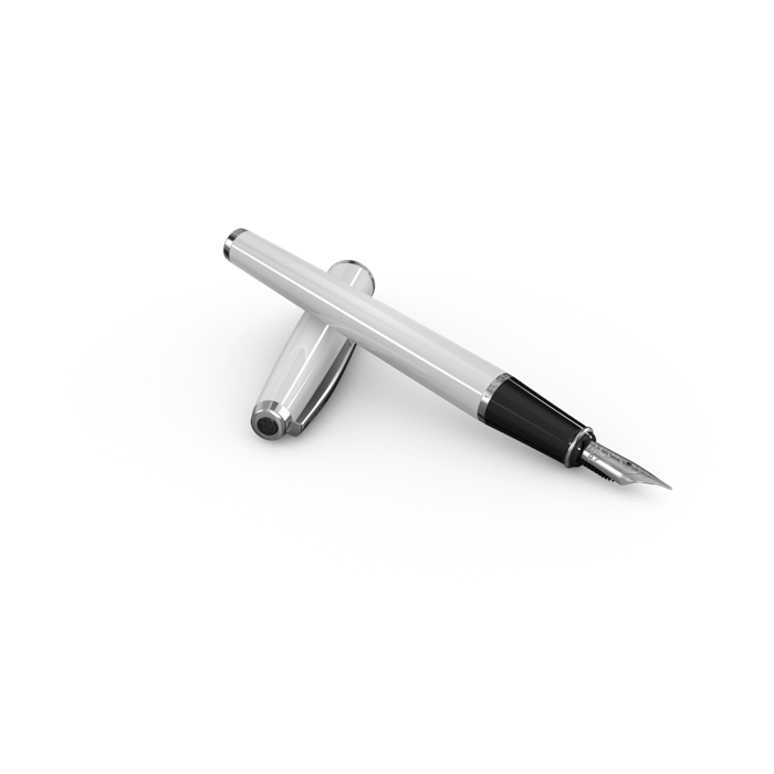 Scrikss 33 Fountain Pen White Transparent Box - 3